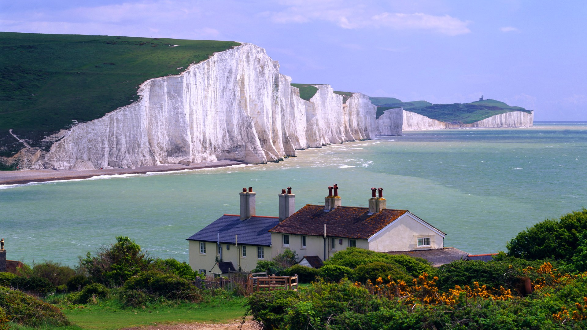 Britain, Seven Sisters Cliffs, near Seaford town, East Sussex, England.jpg