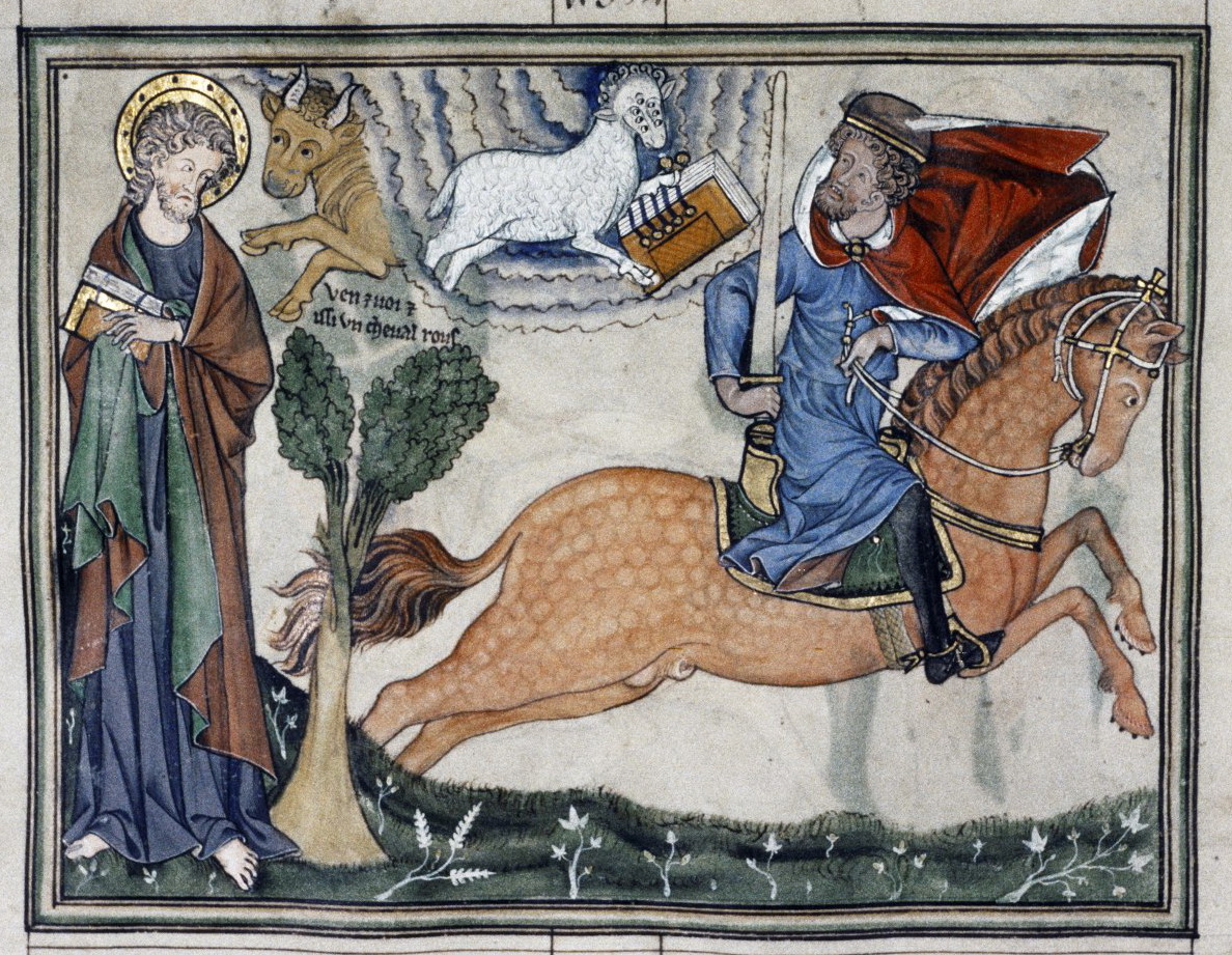 Douce_Apocalypse_-_Bodleian_Ms180_-_p.014_Second_Horseman.jpg