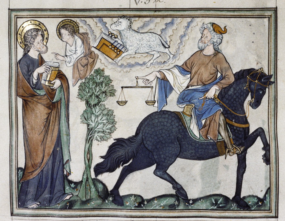 Douce_Apocalypse_-_Bodleian_Ms180_-_p.015_Third_Horseman.jpg